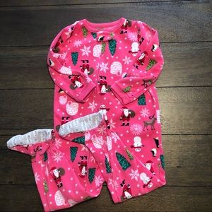 Carter’s Fleece Holiday Pajamas 🎄